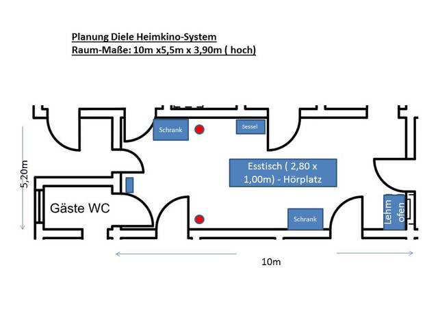 Planung Hifi Diele