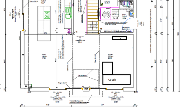 Hifi Planung Grundriss