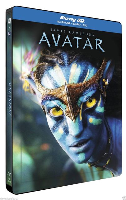 Avatar 3D Steelbook Limited Edition Lenticular