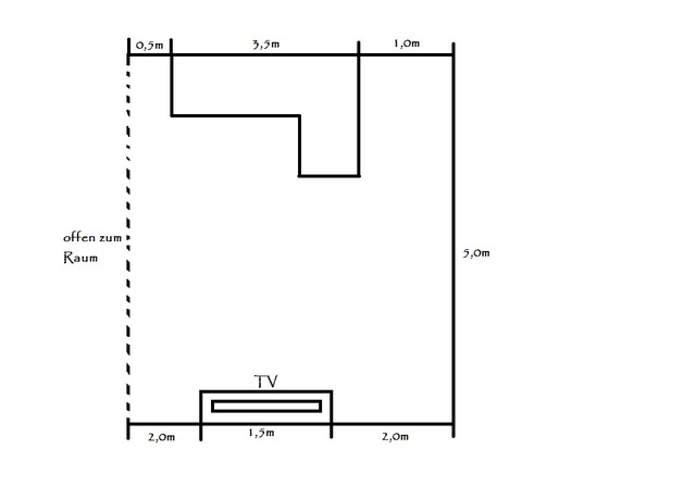 Grundriss Wohnzimmer