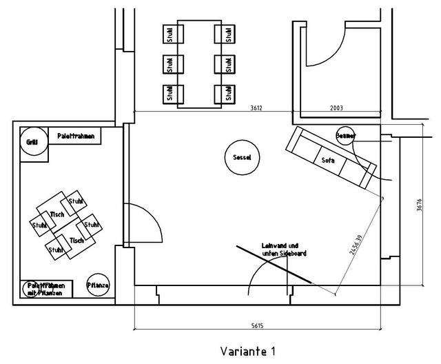 Varianten Wohnung
