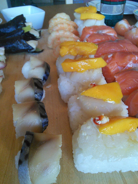 Sushi mit Freunden