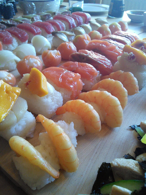 Sushi Mit Freunden