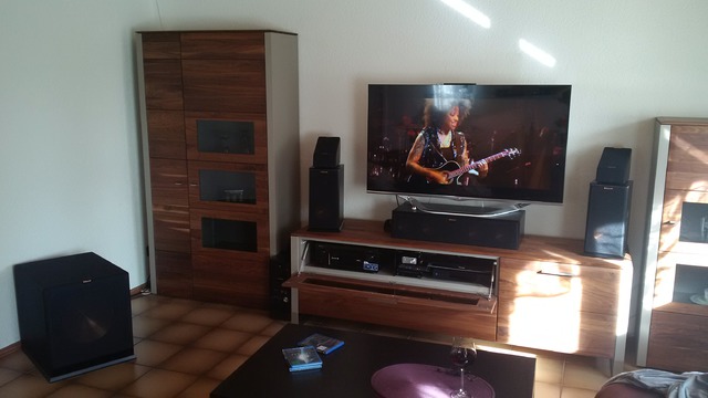 Klipsch Boxen Mit Meinen TV-HIFI-Schrank