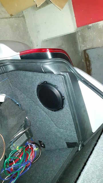 Golf 4 Subwoofer 8\" Im Seitenteil Kofferraum