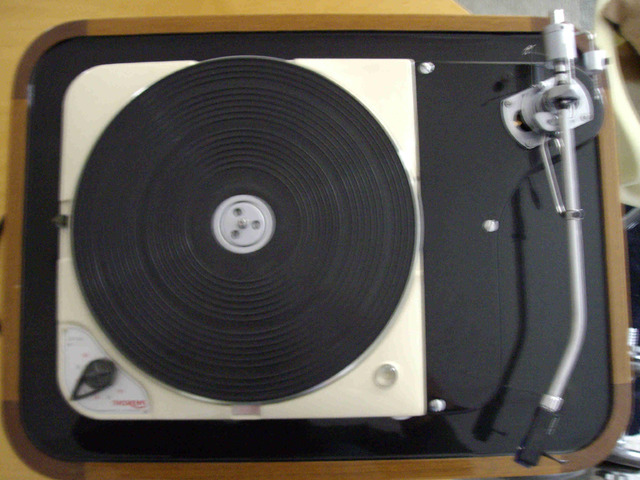 Thorens TD 124 Mit SME 3012 In Eigenbauzarge