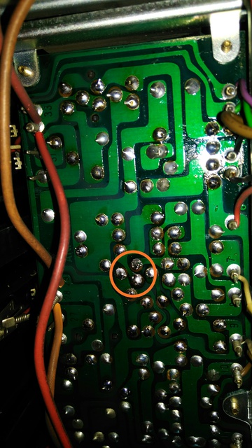 Transistor Q1 Pioneer Sx737 Power amp