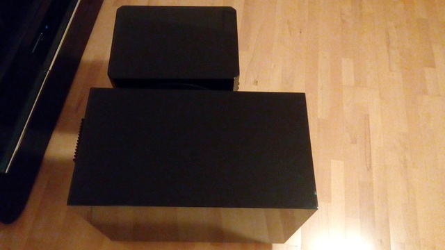 Arendal Subwoofer 1 Im Größenvergleich Mit Teufel S8000 SW