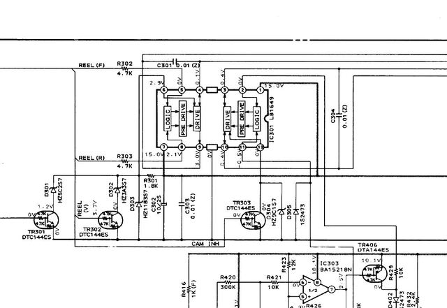 Ausschnitt Schaltung System Control