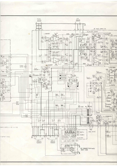 Pioneer SX-890 Schematic