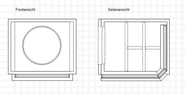 Skizze Gehäuse