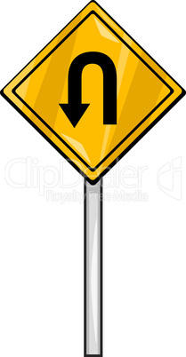 1--2889610-u-turn-sign-clip-art-cartoon-illustration