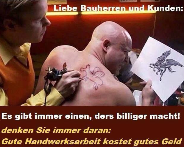 Es Gibt Immer Einen Ders Billiger Macht