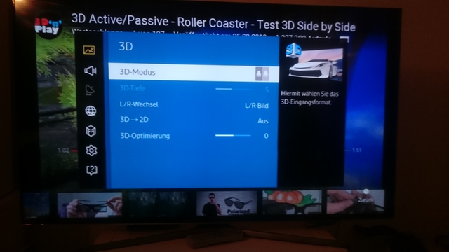 3D über Youtube