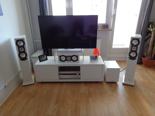 Fronts Stereo Dreieck Aufstellung