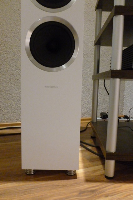 B&W CM9 S2 auf FPH Akustik Dmpfer Model S Alu