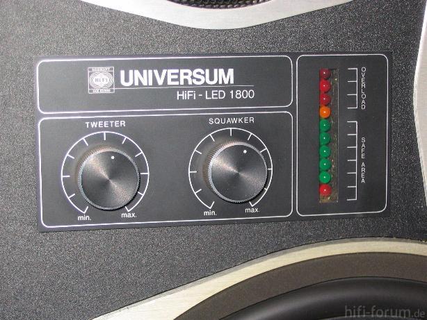 UNIVERSUM LED 1800 - Power Indikator