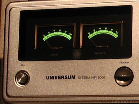 UNIVERSUM V2383 - VU-Meter