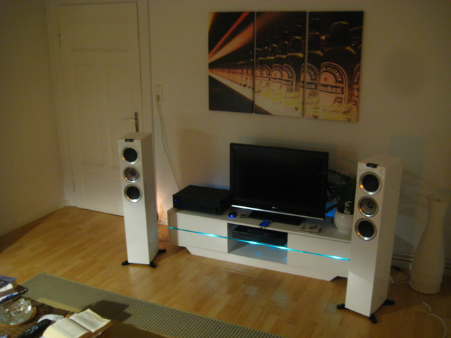 Kef R 500 + NAD C 356 + NAD 516 C