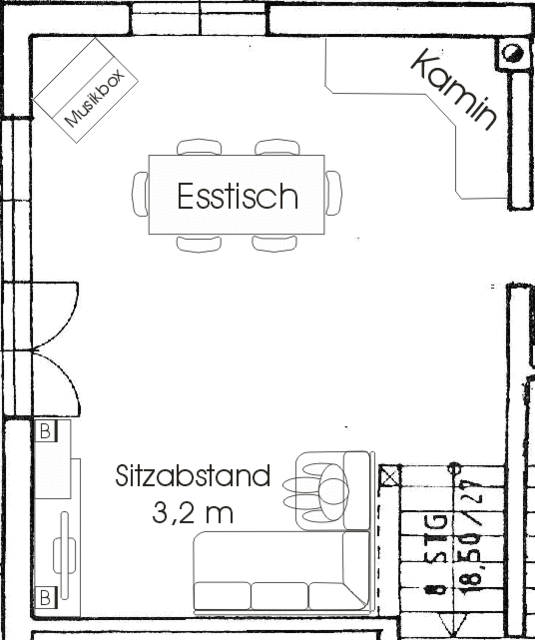 Situation Für Tonanlage Wohnzimmer
