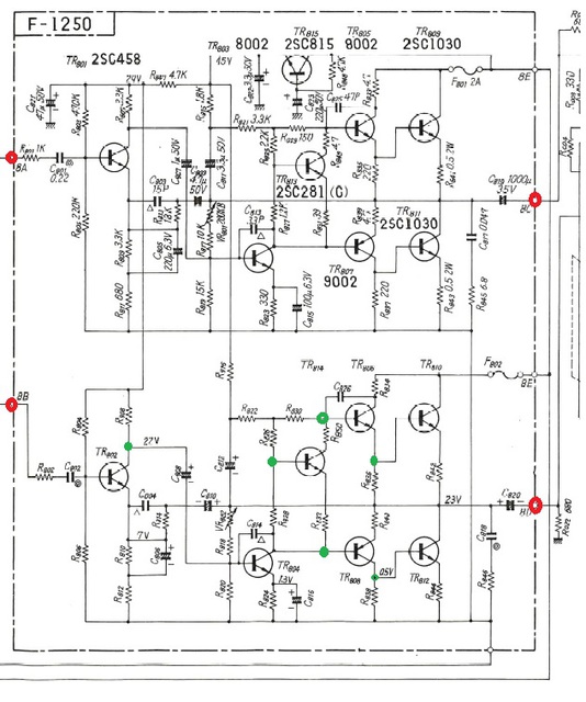 Bild Sansui350EndstufeMesspunkte