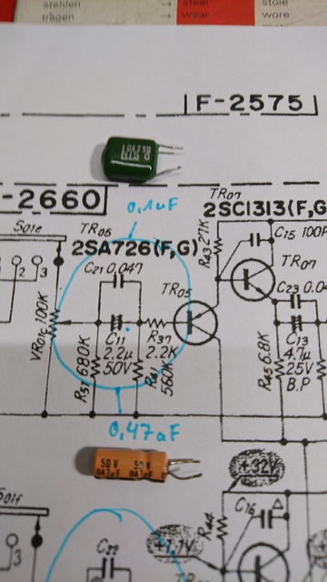 F2660 Falsche Kondensatoren