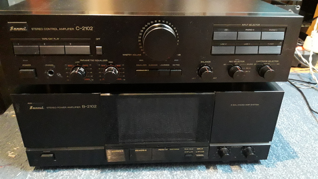 Sansui C und B 2102 