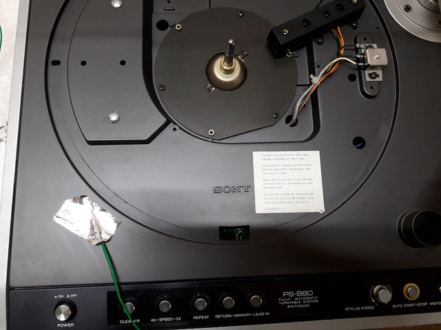 Sony PS B80 Ohne Teller