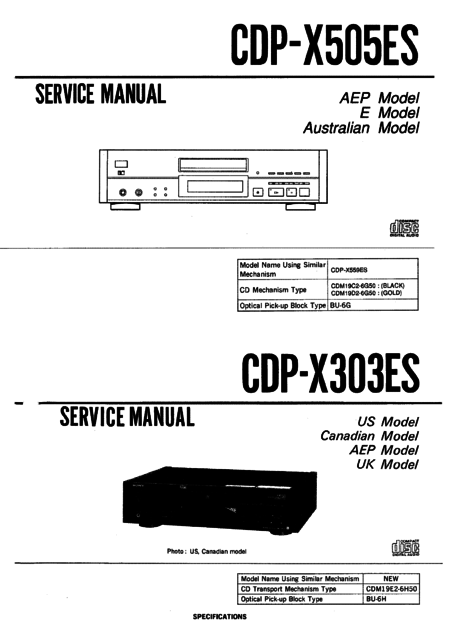 Sony X505ESvsx303ES