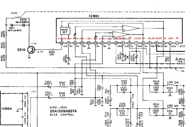 TechnicsSpannungen ohne IC