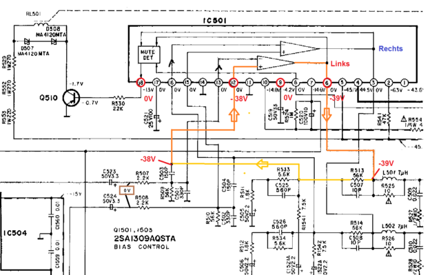 TechnicsSU-X502IC 3204 Spannungen