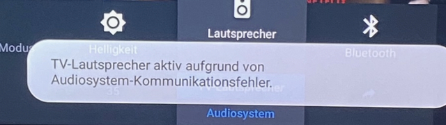 Lyngdorf Sony Fehlermeldung ARC