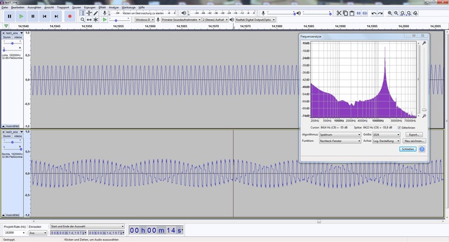 10kHz Grob Spektrum