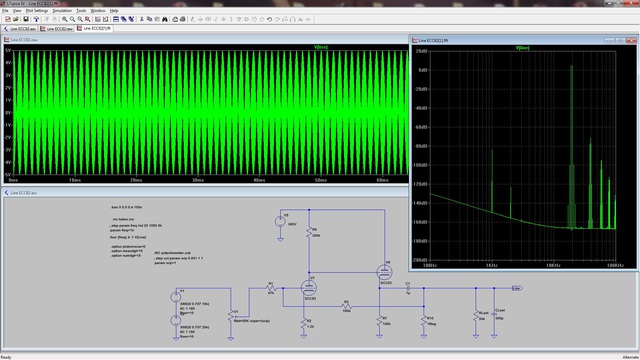 Line ECC83 Intermodulation