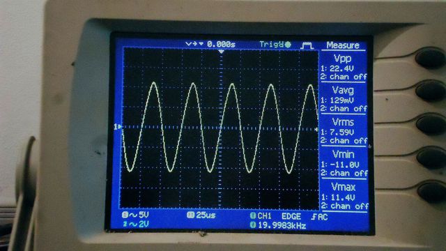 Sinus 20kHz
