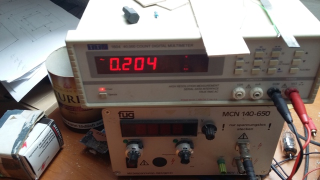 Spannung Shunt 1kHz