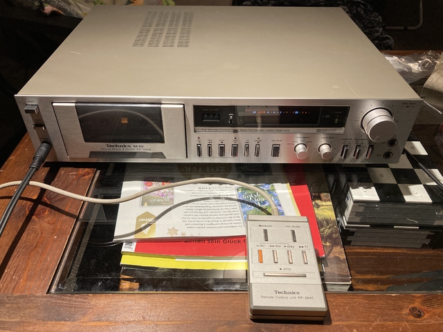 Technics RS-M45 mit Fernbedienung RP-9645