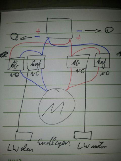 HK DC Motor Und Trennrelais