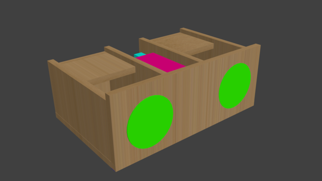 FRS8M Tragbare Box Blender 3D Model