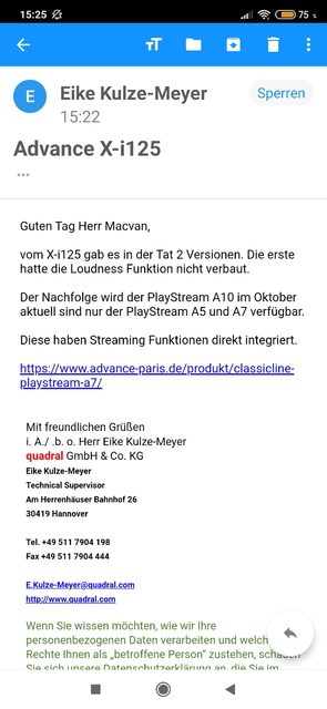 Loudness Oder Nicht. Hier Das Ergebnis. 