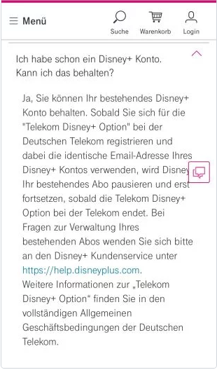 2020 03 12 17 00 31 6 Monate Gratis Disney+ Für Telekom Magenta Vertragskunden, Danach 5€ Statt 6,99