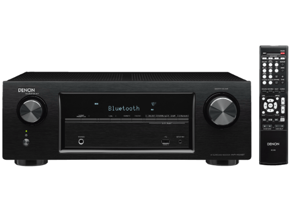 DENON AVR X520BT  AV Receiver  Schwarz