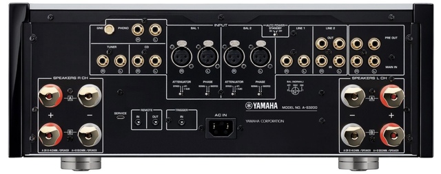 Yamaha A-S3200 Anschlüsse