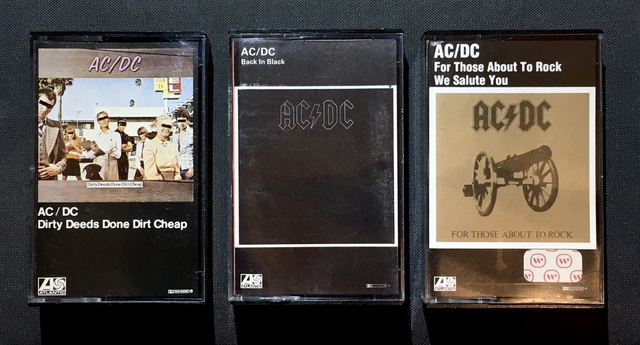 AC/DC: Dirty Deeds Done Dirt Cheep / Back In Black / For Those About To Rock We Salute You