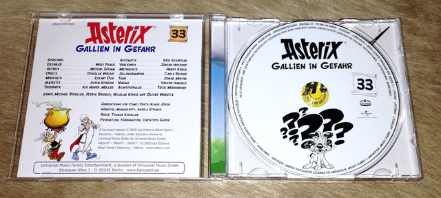 Asterix - Gallien In Gefahr (CD - Karussell, 2020) Folge 33