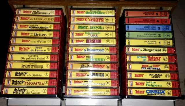 Asterix-Hrspielkassetten