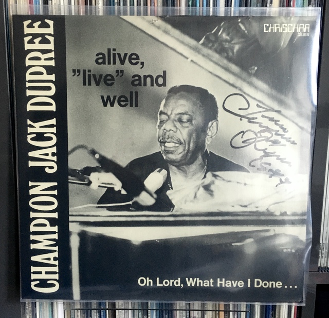 Champion Jack Dupree – Alive, \"Live\" And Well (Germany, Chrishaa • 1976)