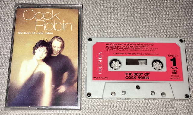 Cock Robin - The Best Of (MC, Columbia - 1991)