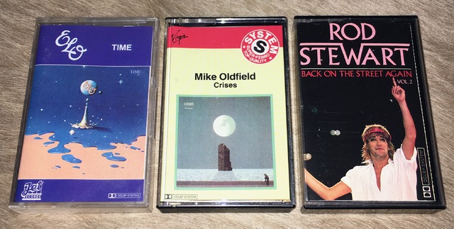 ELO - Time (1981) / Mike Oldfield - Crises (1983) / Rod Stewart - Back On The Street Again (1982)