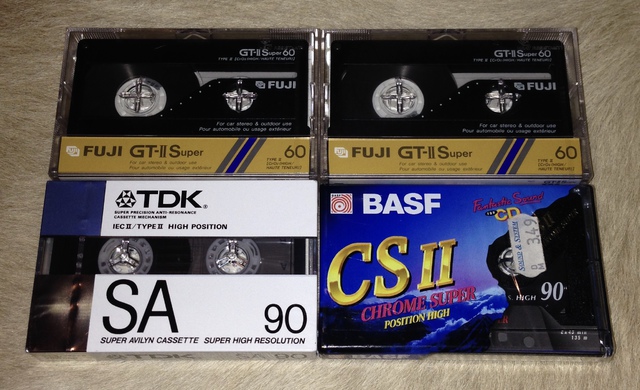 Fuji, Tok und BASF-Kassetten